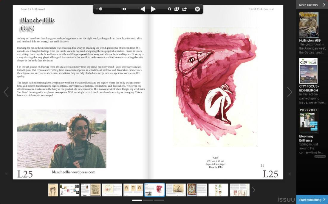 Level25 Art Journal - Blanche Ellis - 1