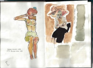 Egon Shiele Exhibition '14 at Courtold